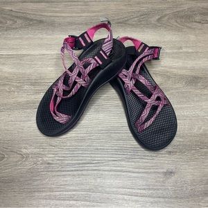 Chaco Aztec Print Hiking Sandals Adjustable Strap Size 6.5